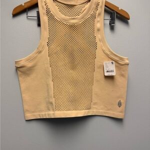 Free People Cream Tank Top